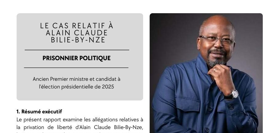 Illustration du dossier Alain Claude Bilie-By-Nze