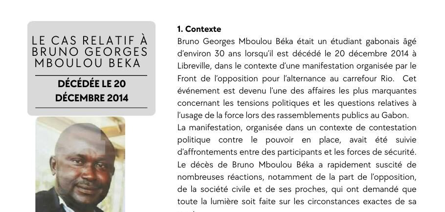 Illustration du dossier Bruno Georges Mboulou Béka