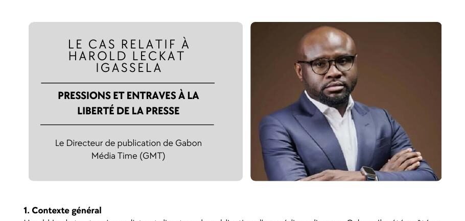 Illustration du dossier Harold Leckat Igassela